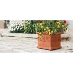 Terracotta raisins monacis vase en polymre cm 35 (35x35x29h)