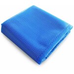 Terre jardin - b�che � bulles piscine rectangulaire 180 microns - 8 x 4 - bleu
