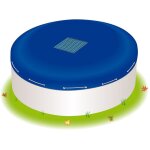 B�che piscine ronde 4. 2 m, 140 g / m� - bache hivernage piscine hors sol - filet d'�coulement 35 x 35 ...