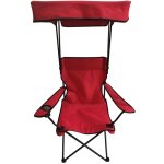 Terre jardin - chaise pliante avec pare soleil sunrise - - rouge Terre jardin - chaise pliante avec pare soleil sunrise - - rouge