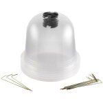 Cloches à salades plastique - lot de 6 Cloches à salades plastique - lot de 6