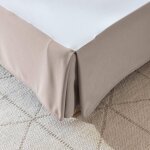 Terre de nuit - cache - sommier int�gral taupe 140x190