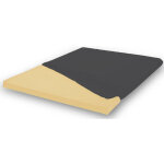 Housse surmatelas jersey anthracite 100% coton extensible 180x200