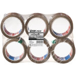 Tesa - lot de 6 rouleaux pack universel havane 66m x 50mm