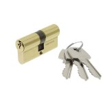 Tesa assa abloy - 52003030l, cylindre standard, te5, came courte, cl� - cl�, laiton, 30 x 30 mm