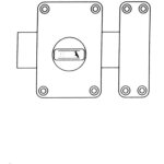 Tesa assa abloy - serrure tesa 2110 / te / 4e