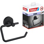 Moon black porte rouleau papier toilette, noir mat - drouleur sans couvercle pour salles de bains modernes ...