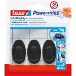 Powerstrips crochets adhésifs small oval - 3 x crochets muraux autocollants - pour carrelage, verre, ... Powerstrips crochets adhésifs small oval - 3 x crochets muraux autocollants - pour carrelage, verre, ...