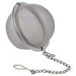Tescoma - boule filtrante � infusion en acier inoxydable 5 cm avec cha�ne 420674