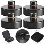 Compatible avec tesla model 3 / s / x / y, 4 v�rins en caoutchouc avec bo�te de rangement, accessoires ...