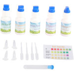 Test de sol solution liquide ph azote phosphore potassium mesure kit de test de sol pour l'agriculture ...