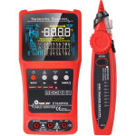 Tester r�seau 3 - en - 1, multim�tre et localiseur de d�faut visuel vfl 10km, compatible avec rj45, rj11, ...