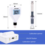 Testeur d'acidom�tre de peau, ph - m�tre num�rique lcd, testeur de peau portable, testeur d'acidit� de ...