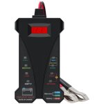 Testeur de batterie num�rique 12 v voltm�tre alternateur syst�me de charge analyseur avec �cran lcd et ...
