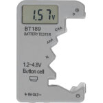 Testeur de batterie num�rique, affichage lcd en temps r�el, v�rificateur universel de bo�tier abs gris ...