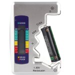 Testeur de batterie numrique dtecteur de capacit de batterie outil de mesure 90 x 60 mm