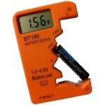 Testeur de batterie, testeur de batterie universel petit testeur de batterie pour batterie c, aa, aaa, ...