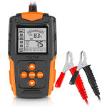 Testeur de batterie de voiture 12v / 24v, analyseur de batterie num�rique lcd, outil de diagnostic de ...