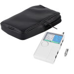 Testeur de c�bles r�seau lan portable 4 en 1 avec t�l�commande rj11, rj45, usb et bnc pour c�bles utp ...