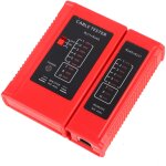 Testeur de c�ble r�seau, testeur de c�ble r�seau wz - 468 rj45 et rj11 outil de test de r�seau lan ethernet ...