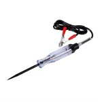 Testeur de circuit voiture 6 - 24v, sonde longue pour test de continuit� et tension, fusible, interrupteur, ...