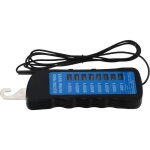 Testeur de clture electrique portable, testeur de tension de clture electrique 8 neno, abs 600 - 7000v ...