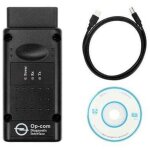 Testeur de diagnostic d'interface, voiture opcom 2012v can oper firmware v1. 99, usb, noir