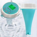 Testeur d'eau 6 en 1, analyseur de qualit de l'eau de spa de piscine avec sonde de test numrique, tempratur ...