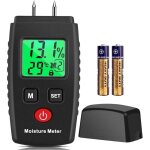 Testeur humidit�, d�tecteur d'humidit� � broche avec 3 modes, �cran lcd avec r�tro�clairage vert, d�tecteur ...