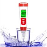 Testeur d'hydrog�ne pour bouteille d'eau, stylo testeur de niveau num�rique 3 en 1 h2 / orp / temp pour ...