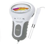 Testeur de ph et de cl2 2 en 1, testeur de niveau de qualit� de l'eau pour piscine, spa, moniteur de ...