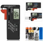 Testeur de piles num�rique, testeur de piles universel, batterie testeur, pour aa, aaa, c, d, pp3, 9v, ...