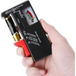 Ikodm - testeur de piles universel, testeur de piles numrique, pour aa aaa c d 9v batteries  cl  ...