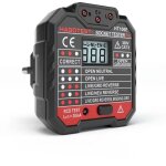 Testeur prises / circuits kaiweets, teste 7 cblages, affichage tension, test disjoncteur diffrentiel ...