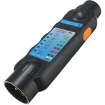 Testeur remorque 7 broches, 12v testeur prise remorque 7 broches male, testeur prise remorque feux circuit ...