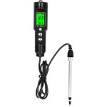 Testeur de sol 3 en 1 - ph, humidit� et temp�rature avec �cran lcd r�tro�clair� pour jardin