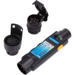 Testeur de voiture � 7 broches, testeur de remorque 12 v, outil de diagnostic de circuit de c�blage d'�clairag ...