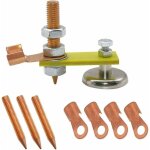 T�te d'aimant de soudage, outil d'accessoires de soudage accessoires de soudage pince de masse magn�tique ...