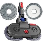 T�te de balai � pulv�risation �lectrique + 6 serpill�res en tissu pour aspirateurs v7 v8 v10 v11 avec ...