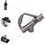 T�tes de brosse et accessoires pour aspirateur, manche gris / titane, compatibles avec dyson dc19 / dc23 ...