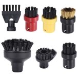 T�te de brosse plate pour karcher sc1 sc2 sc3 sc4 grande brosse de nettoyage ronde pour balayeuse � vapeur ...