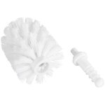 Tête de brosse wc de rechange pour porte - brosse wc, avec adaptateur, polypropylène, ø 8, 5 cm, blanc ... Tête de brosse wc de rechange pour porte - brosse wc, avec adaptateur, polypropylène, ø 8, 5 cm, blanc ...