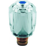 T�te dn 15 brillant bleu chrom� grohe