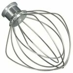 [jamais utilis�] t�te de fouet de rechange en acier inoxydable. compatible avec kitchenaid k45ww ksm150 ...