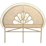 Tête de lit 140 cm en rotin naturel - gabriella Tête de lit 140 cm en rotin naturel - gabriella