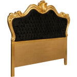 T�te de lit capitonn�e tissu 173x10x162 t�te de lit rembourr�e double matelass� baroque couverture pour ...