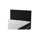 Ebac - tete de lit deco gris l. 160