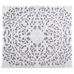 T�te de lit flora 160cm bois blanc