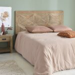 T�te de lit en teck recycl� massif 160 cm