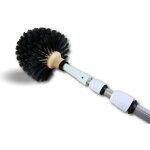 T�te de loup balai brosse boule manche t�lescopique aluminium - quantit� x 1 - t�te de loup pro manch� ...